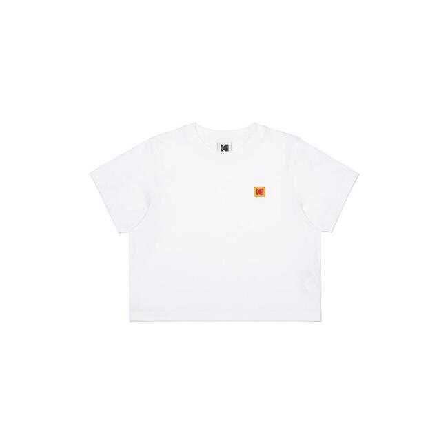 [24SS][코닥] K4222ERS34 에센셜 시그니처 로고 반팔 티셔츠 우먼 WHITE